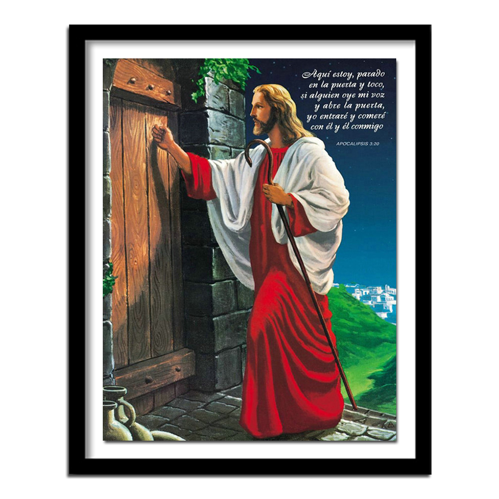 Embroidery Jesus - 5d Diy Kim Cương Thêu Chúa