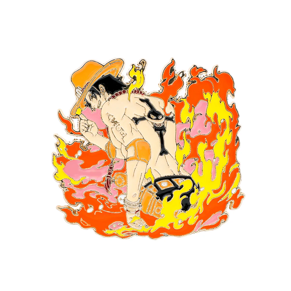 Embroidery Textile - 1 Pc Classics Anime Brooch Personality