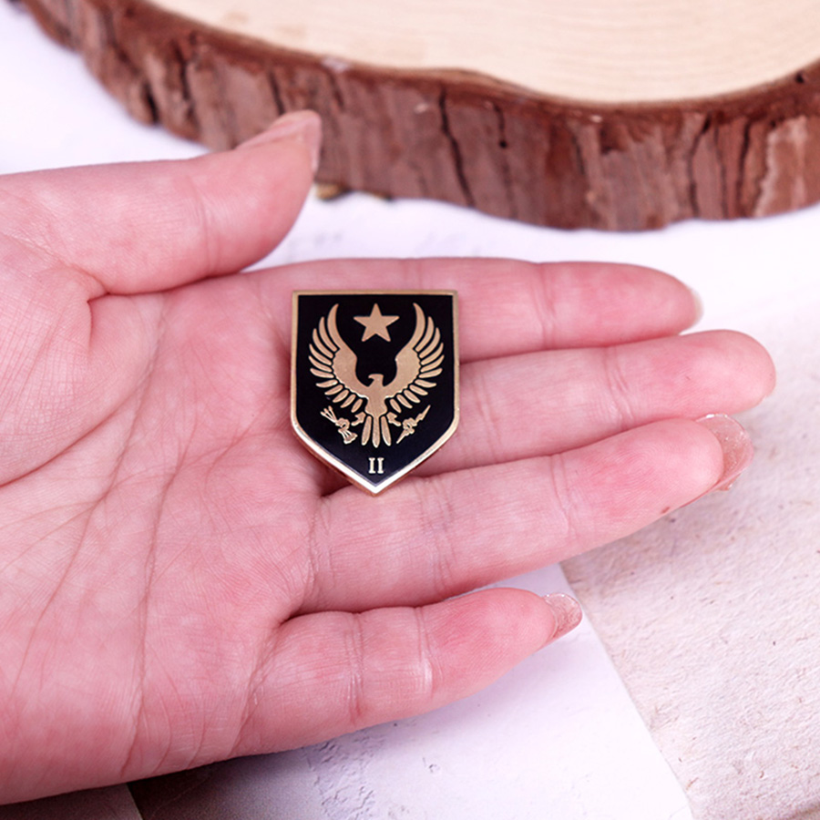 Embroidery Alpha - Spartan-II Program Logo Enamel Pin Halo