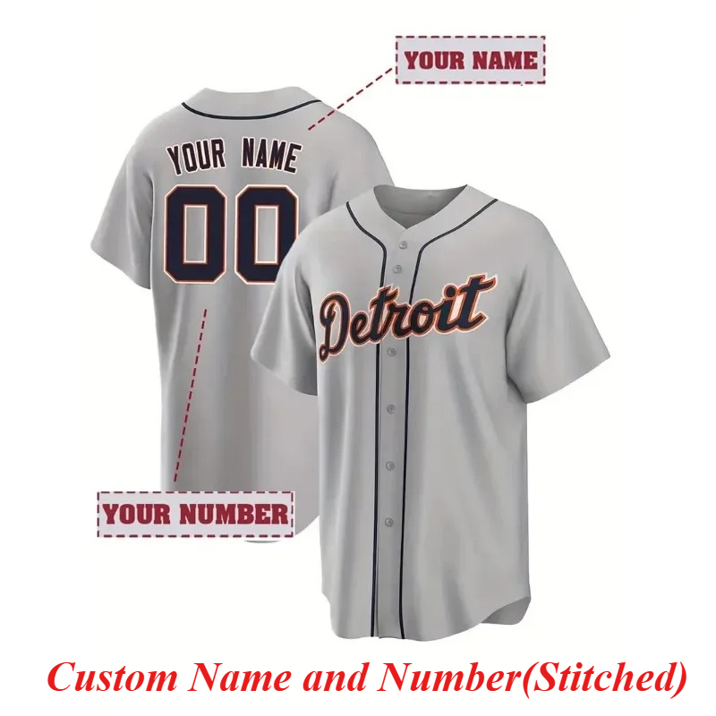 Embroidery Men Shirt - Customized Name And Number Men's Embroidery