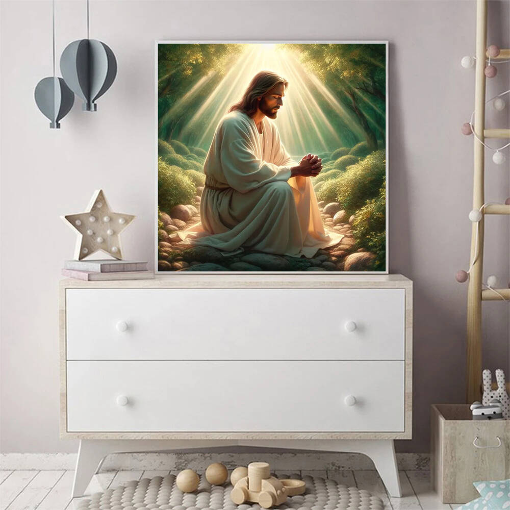 Momoart Religion Diamond Paint - đánh giá và giá Embroidery Jesus