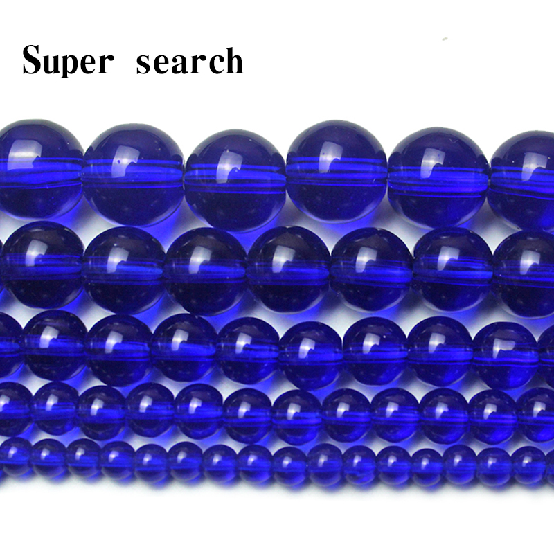 Hạt Đá Tự Nhiên Hải Quân Thủy  - đánh giá và giá Embroidery Glass Beads