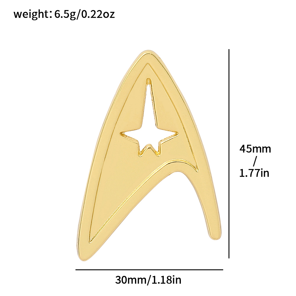 Star Trek Enamel Pins Sci-fi T - đánh giá và giá Embroidery Textile