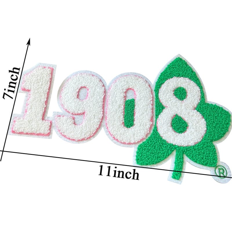 Pink and Green 1908 Chenille N - đánh giá và giá Embroidery Alpha