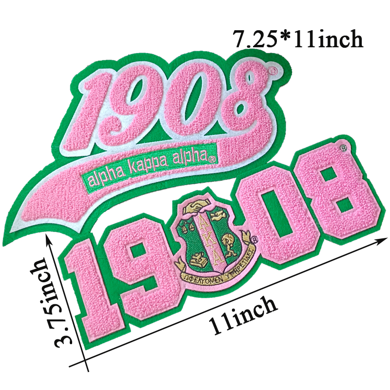Pink and Green 1908 Chenille N - đánh giá và giá Embroidery Alpha