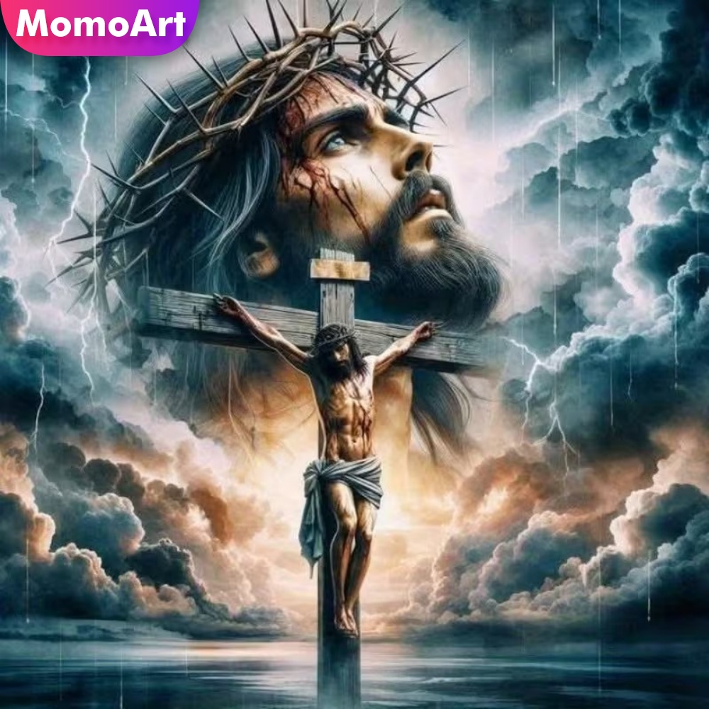 Momoart Diamond Painting Man P - đánh giá và giá Embroidery Jesus