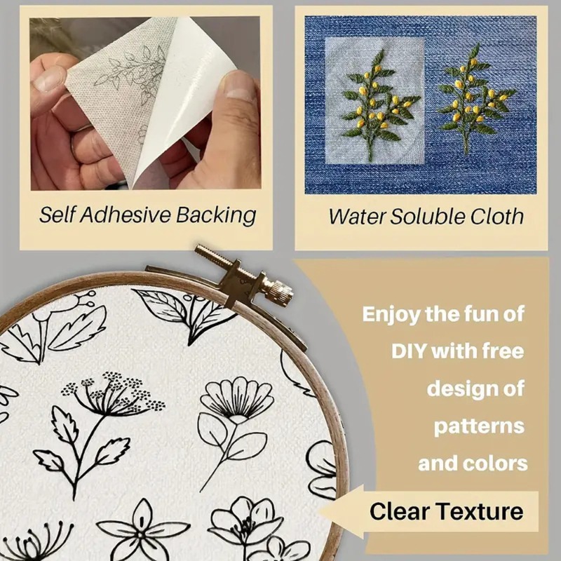 10Pcs Handicrafts Eco-Friendly - đánh giá và giá Embroidery Web