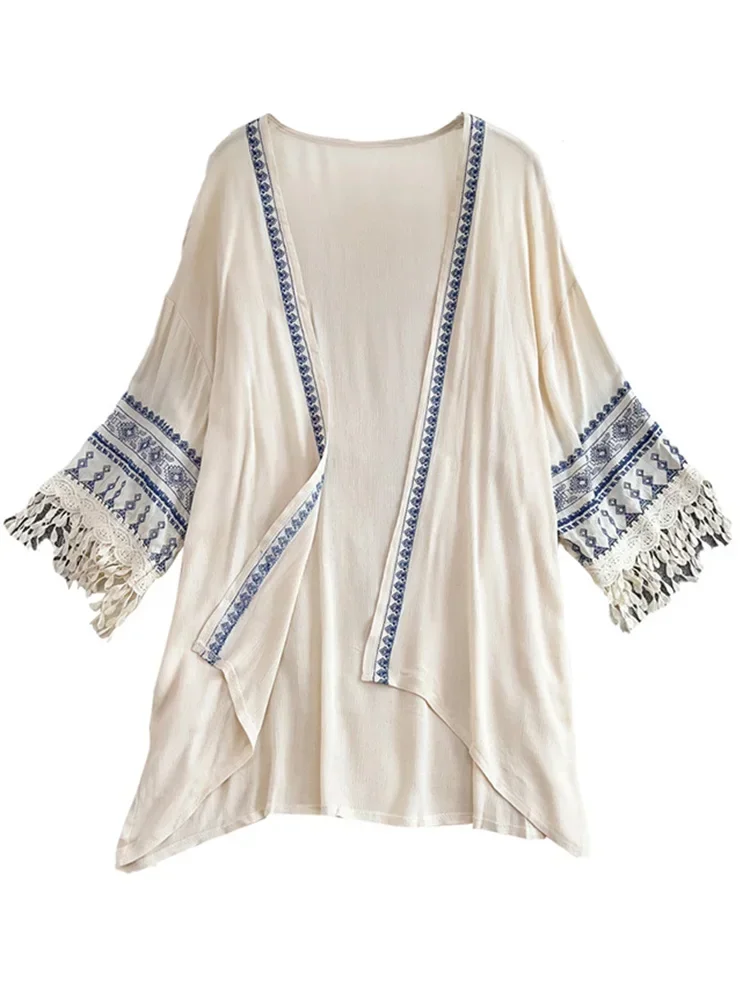 Summer Bohemian Ethnic Style S - đánh giá và giá Embroidery Zig Zag Stitch