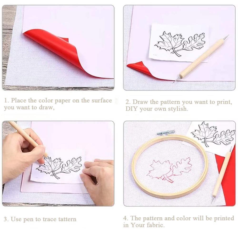10pcs/set Embroidery Transfer  - đánh giá và giá Embroidery Web