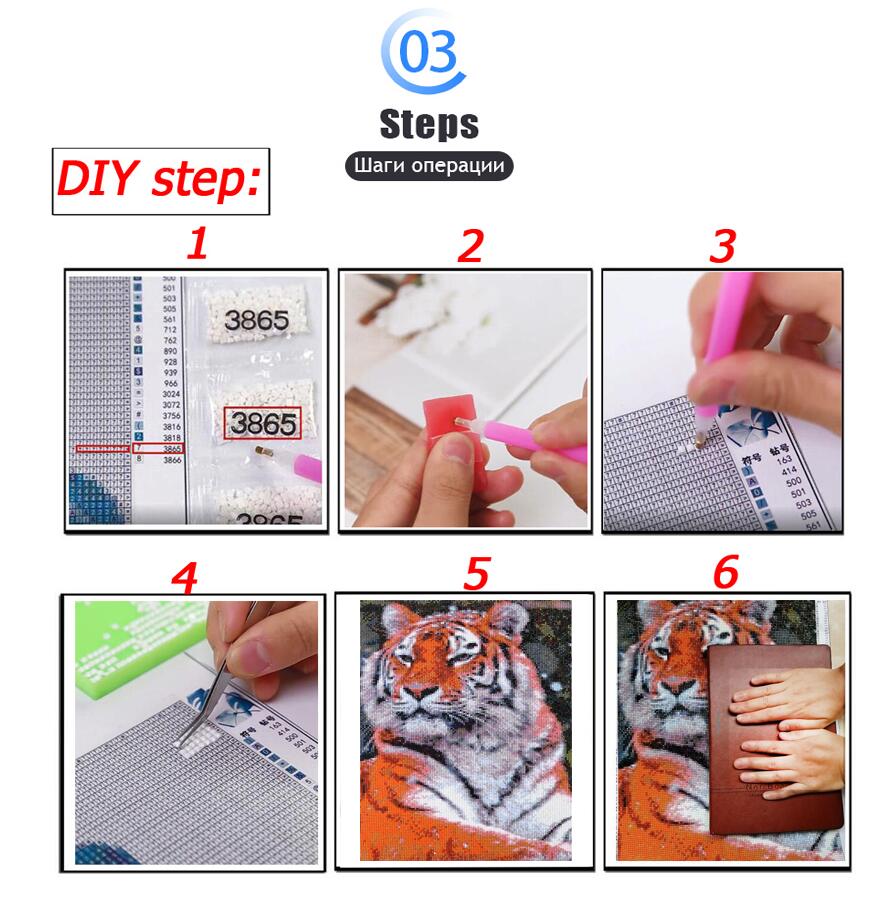 Diamond Embroidery Picture Kit - đánh giá và giá Embroidery Jesus