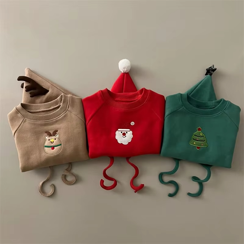 Baby Christmas Romper with Hat - đánh giá và giá Embroidery Xmas Tree