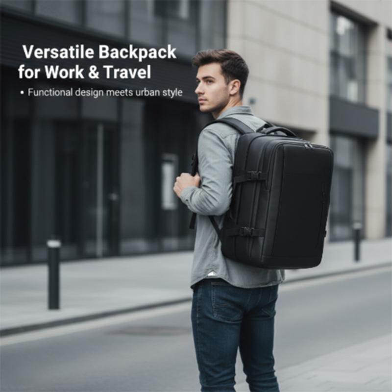 Black Travel Vacuum Backpack M - đánh giá và giá Embroidery Computer