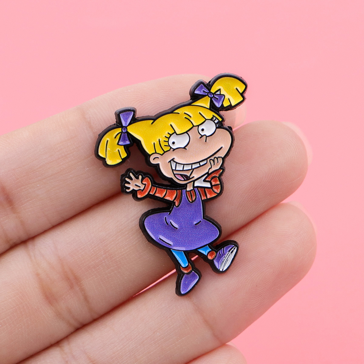 Rugrats brooch pin clothing ba - đánh giá và giá Embroidery Textile