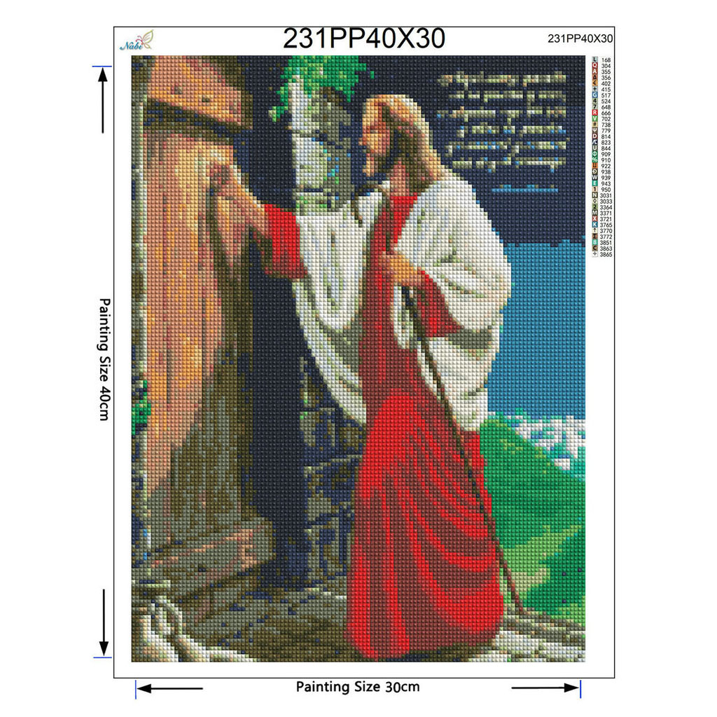 5d Diy Kim Cương Thêu Chúa Giê - đánh giá và giá Embroidery Jesus