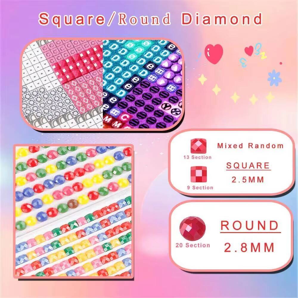 1pc frameless   Diamond Mosaic - đánh giá và giá Embroidery Daisy