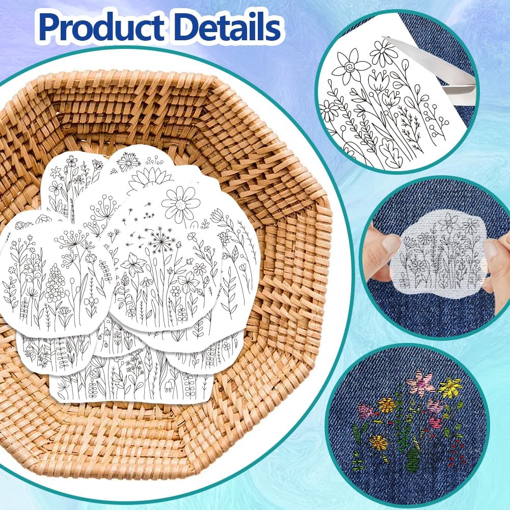 Water Soluble Embroidery Stabi - đánh giá và giá Embroidery Web