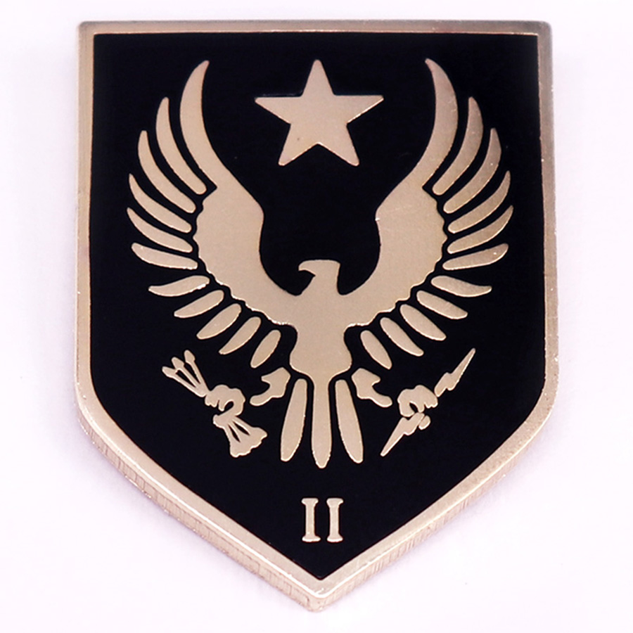 Spartan-II Program Logo Enamel - đánh giá và giá Embroidery Alpha