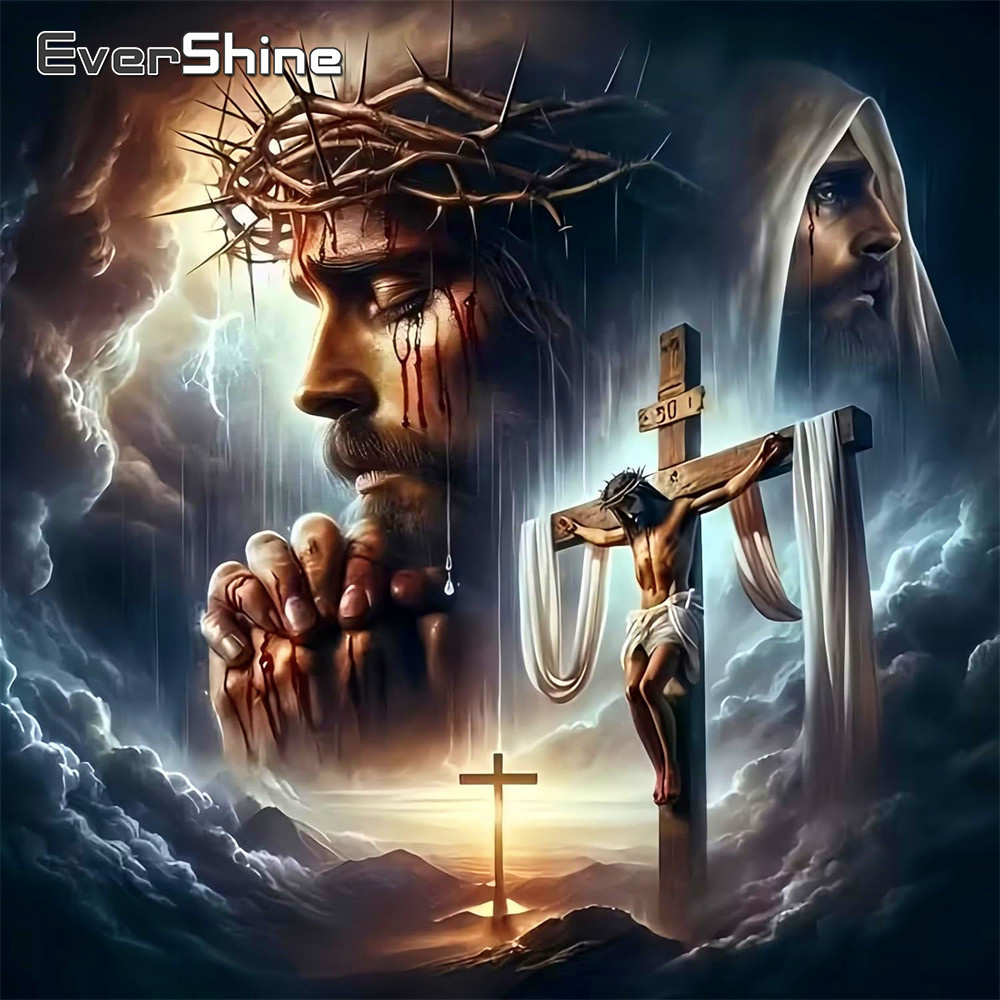 Evershine Diamond Painting Rel - đánh giá và giá Embroidery Jesus