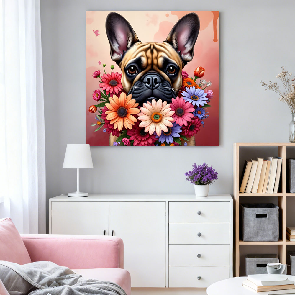 HUACAN Diamond Painting Dog An - đánh giá và giá Embroidery Daisy