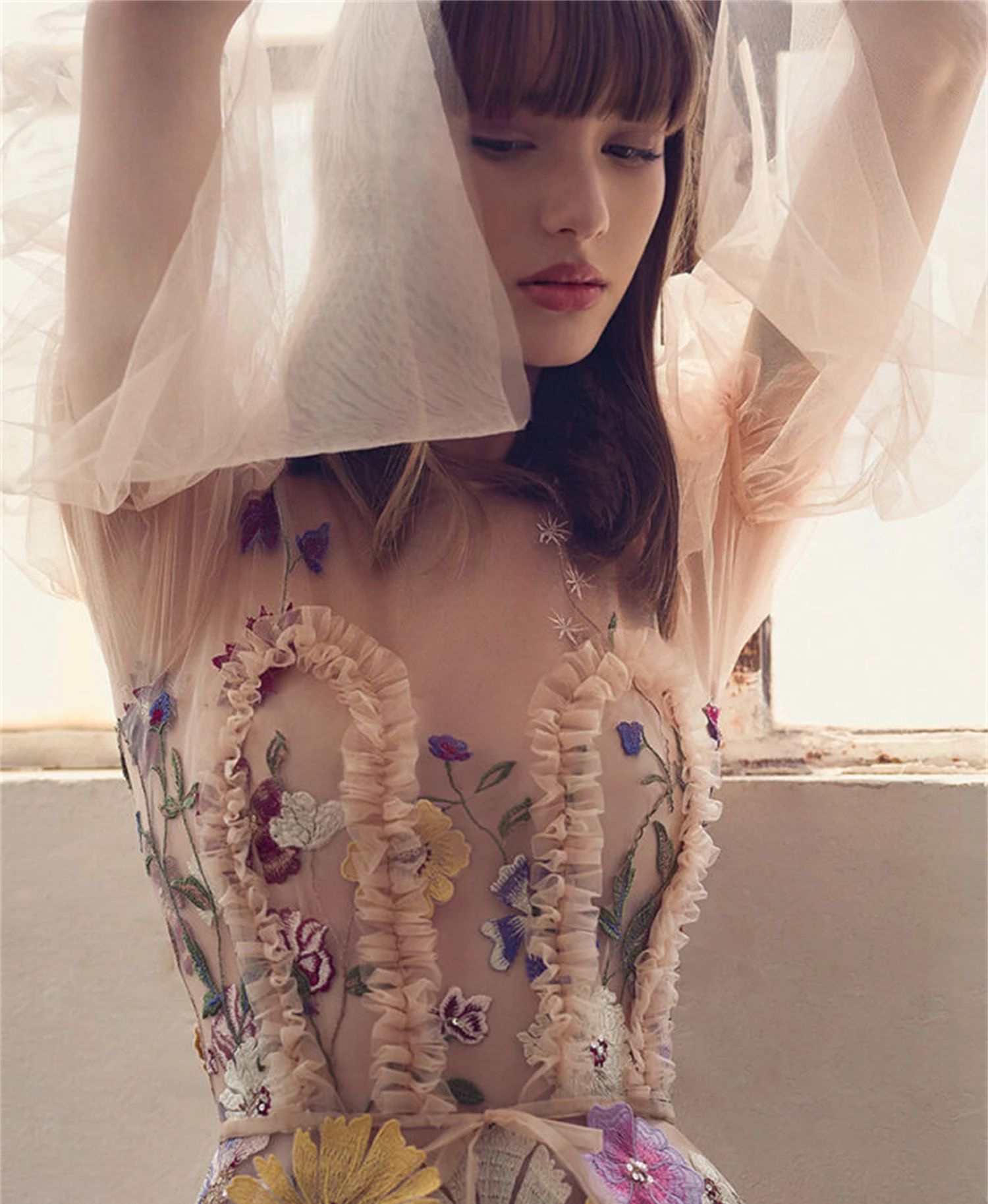 Luxury Party Dress Line A Even - đánh giá và giá Embroidery Abaya