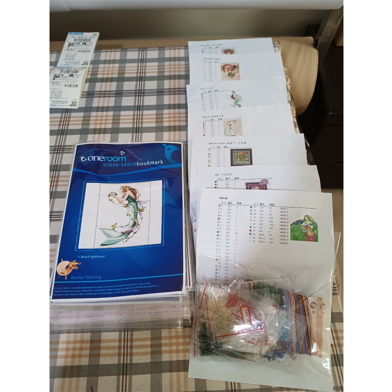 Cross Stitch Kit DIY Set  Deco - đánh giá và giá Embroidery Rose Stitch