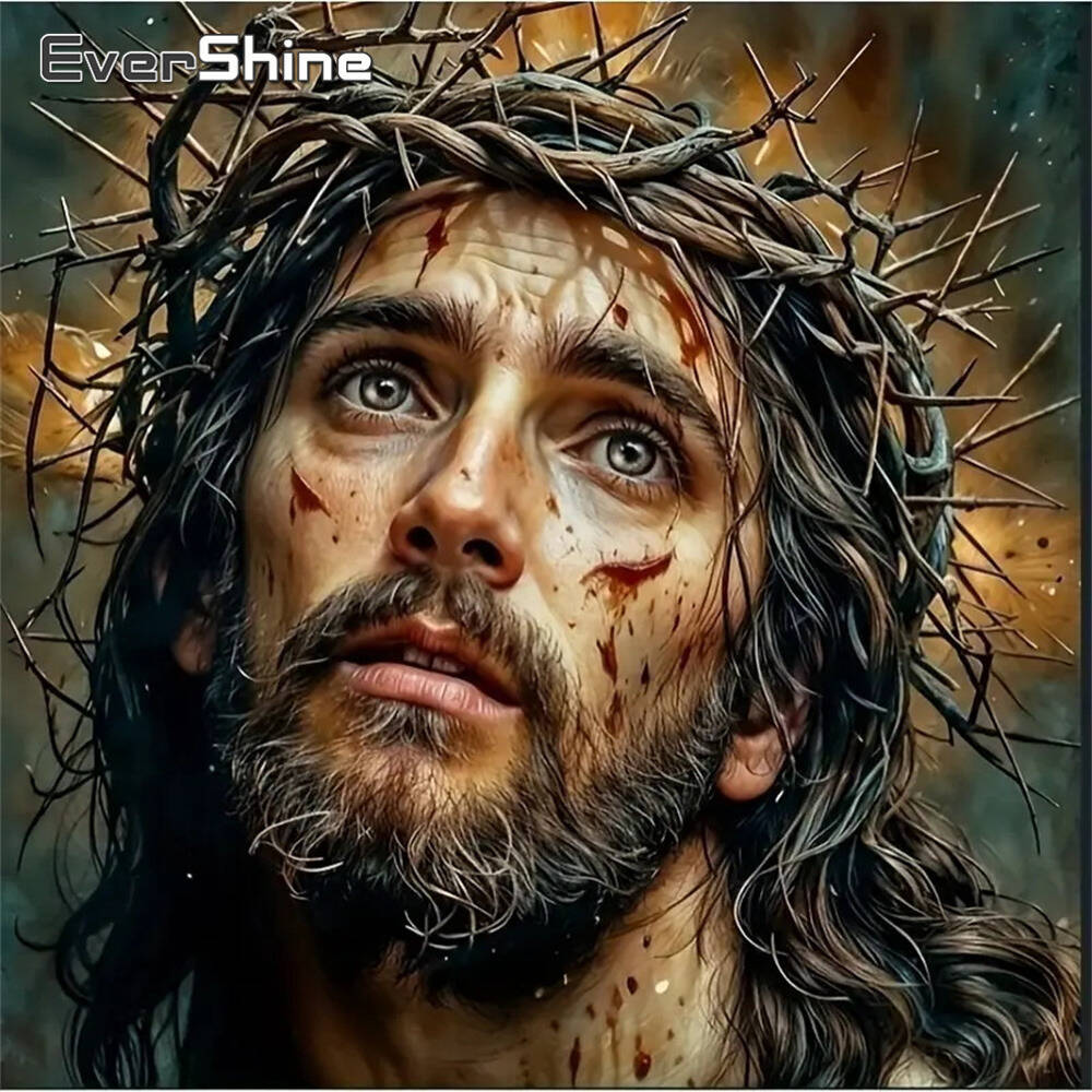 Evershine Jesus Diamond Embroi - đánh giá và giá Embroidery Jesus