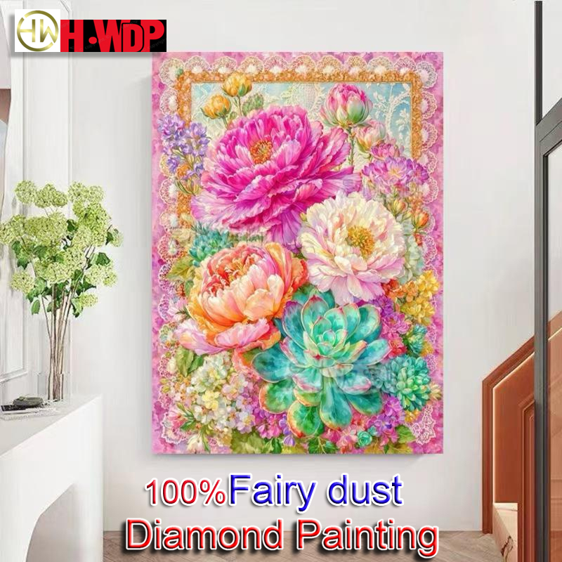 100% Fairy Dust Diamond Painti - đánh giá và giá Embroidery Daisy