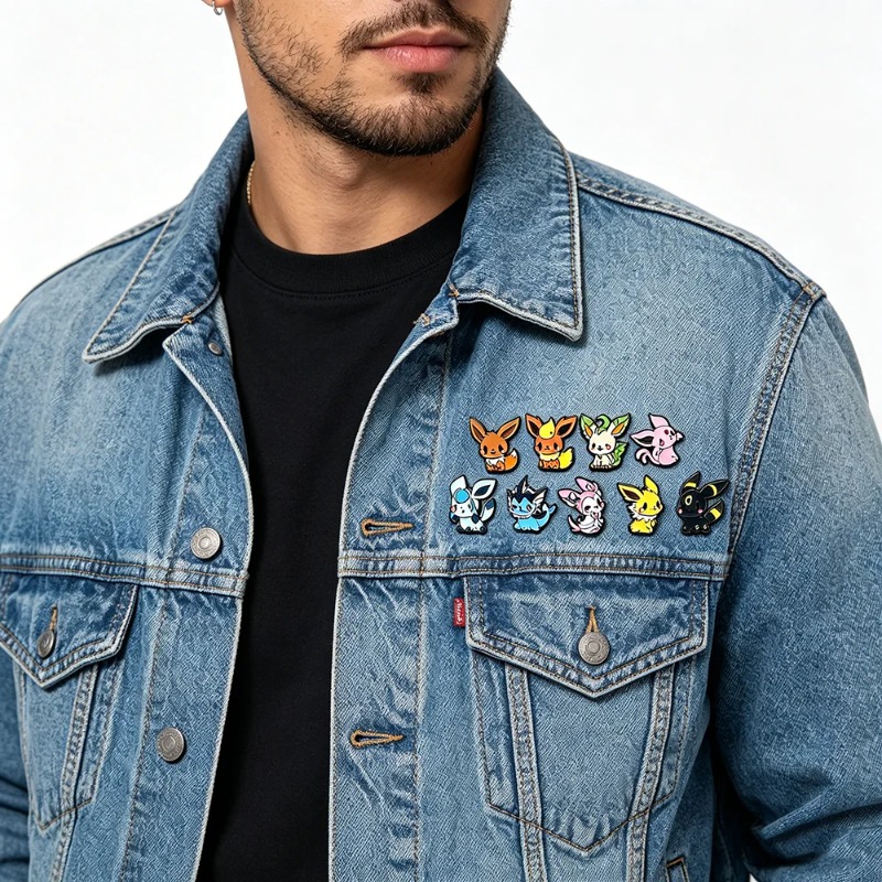 Hot 9 Pcs Anime Elf Brooch Set - đánh giá và giá Embroidery Textile