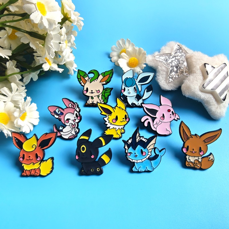 Hot 9 Pcs Anime Elf Brooch Set - đánh giá và giá Embroidery Textile