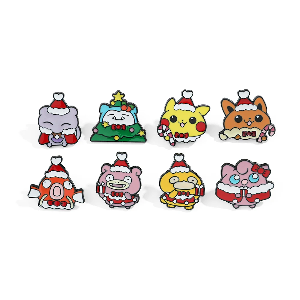8 Pcs Christmas Slowpoke Brooc - đánh giá và giá Embroidery Textile