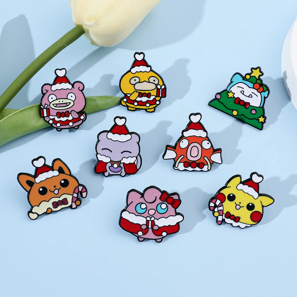 8 Pcs Christmas Slowpoke Brooc - đánh giá và giá Embroidery Textile
