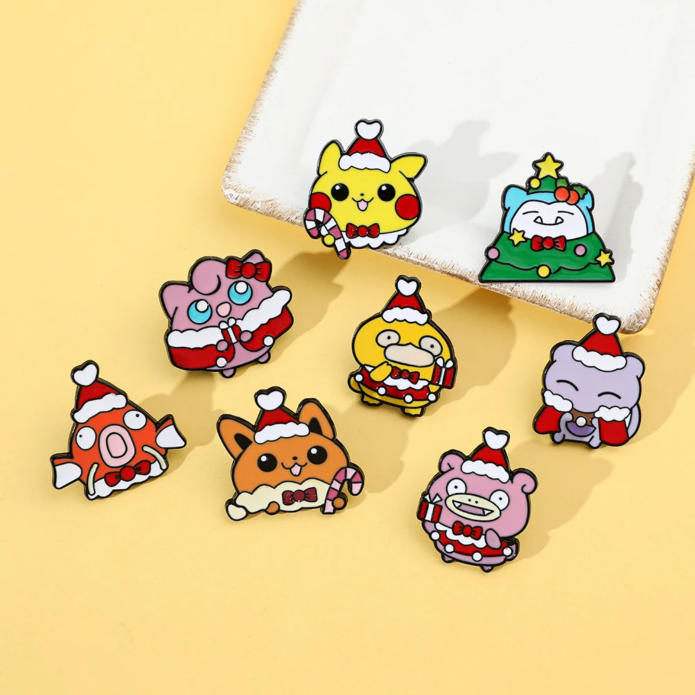 8 Pcs Christmas Slowpoke Brooc - đánh giá và giá Embroidery Textile