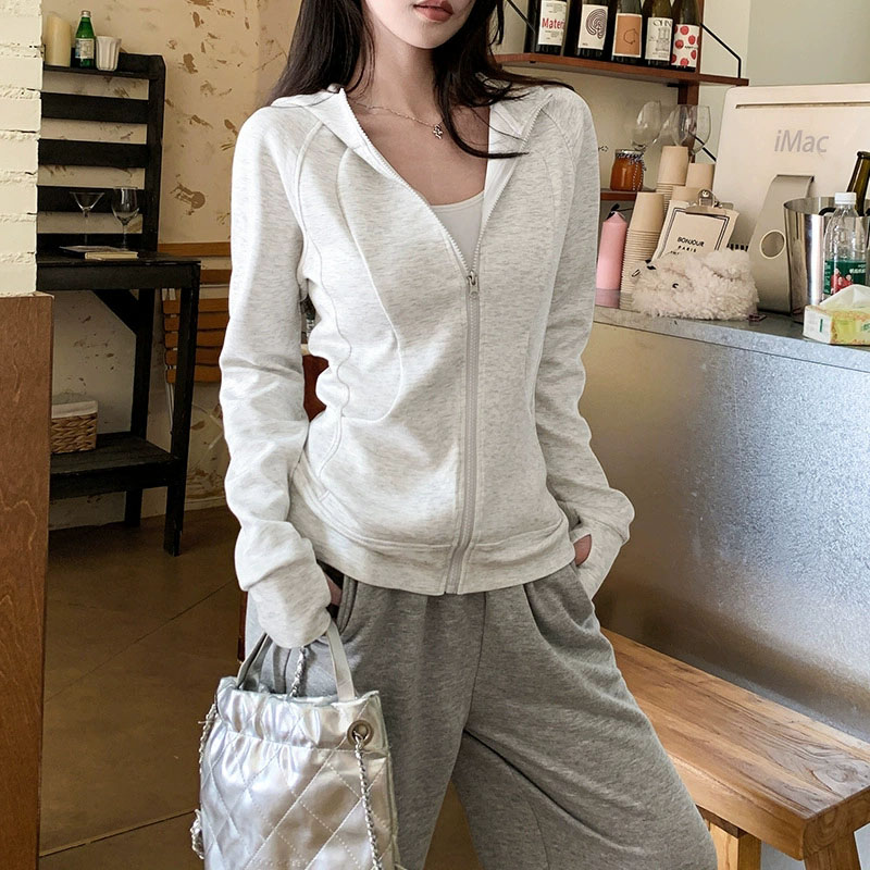 2026 Autumn New Hooded Sports  - đánh giá và giá Embroidery Zip Up Hoodie