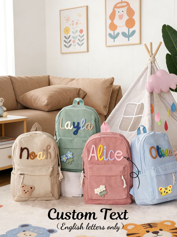 Unisex Personalized Corduroy B - đánh giá và giá Embroidery Initials Designs