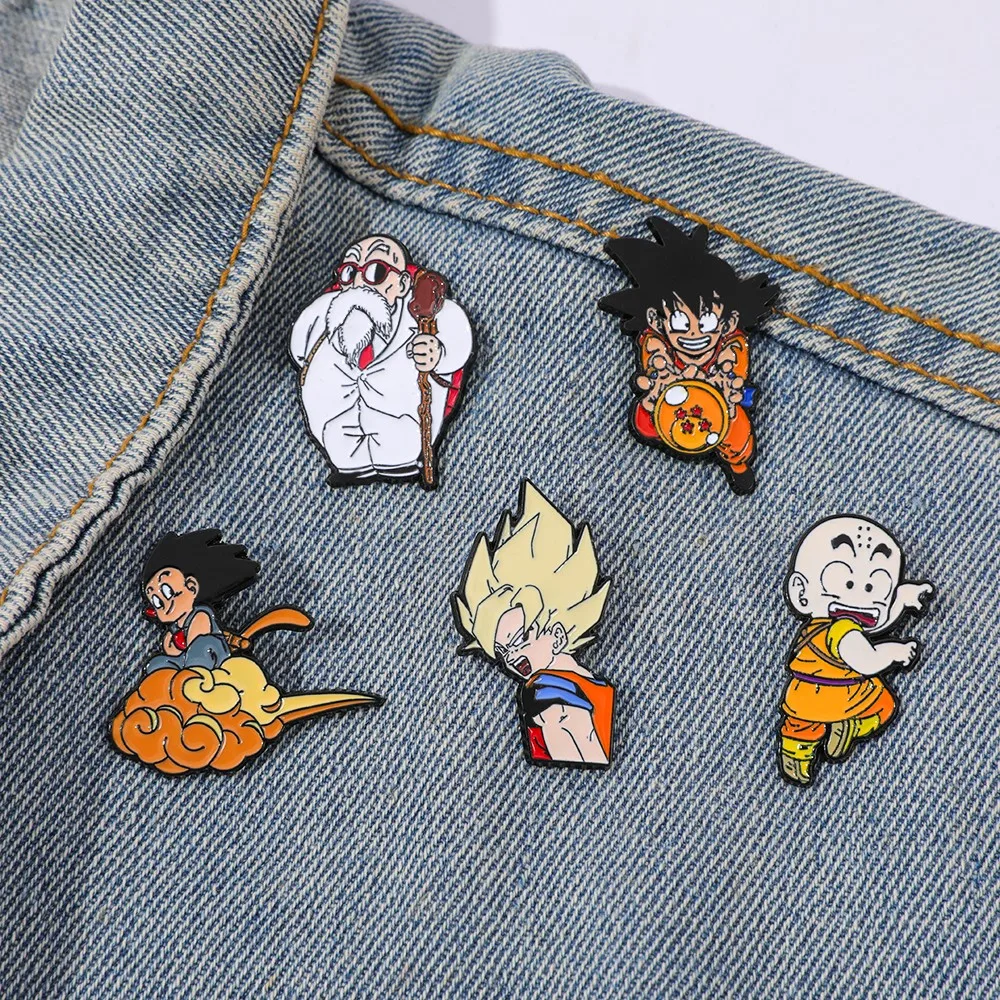 5 Pcs Classic Popular Anime Br - đánh giá và giá Embroidery Textile