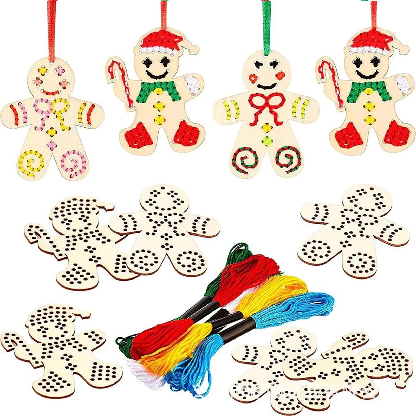 Cross Stitch Hanging Pendant E - đánh giá và giá Embroidery Xmas Tree