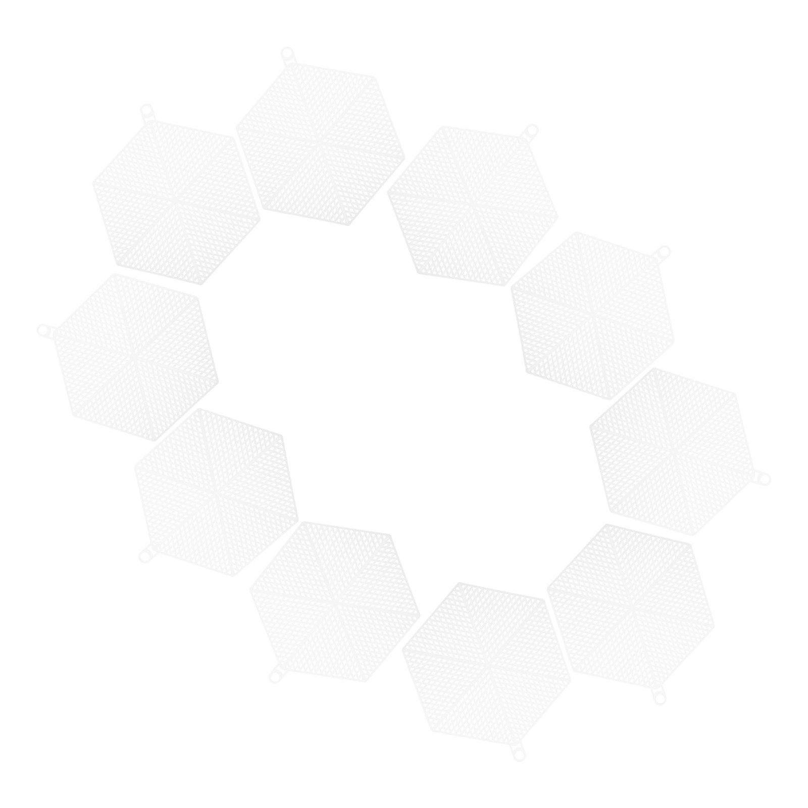 10Pcs 3D Embroidery Mesh Grid  - đánh giá và giá Embroidery Sheet