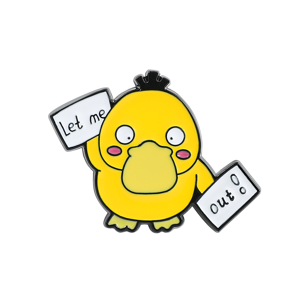 1 Pc ​Anime Duckling Brooch Ca - đánh giá và giá Embroidery Textile