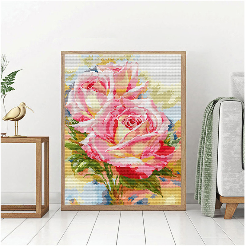 Joy Sunday Cross Stitch Kit DI - đánh giá và giá Embroidery Rose Stitch