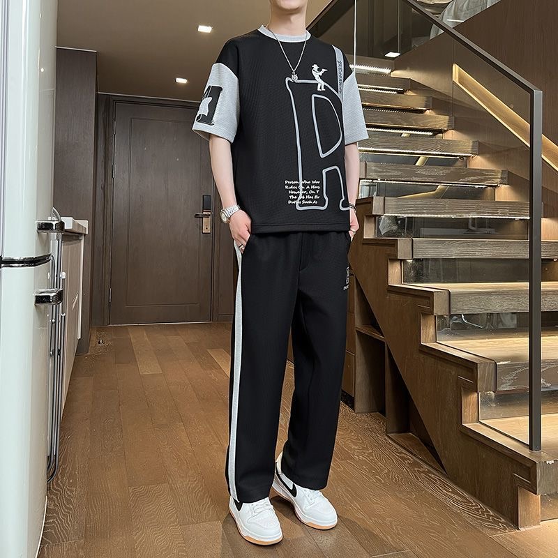 Summer Fashion Trendy Printed  - đánh giá và giá Embroidery Men Shirt