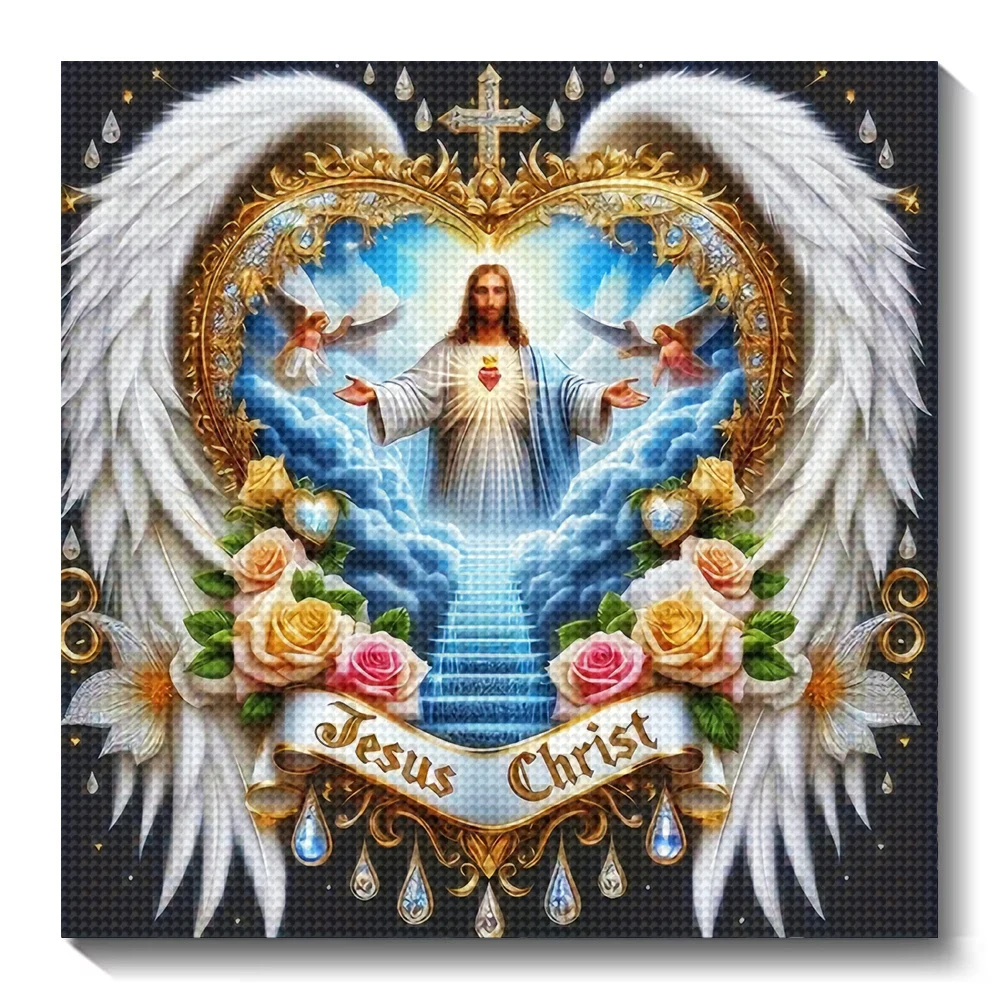 5D DIY Diamond Painting Portra - đánh giá và giá Embroidery Jesus