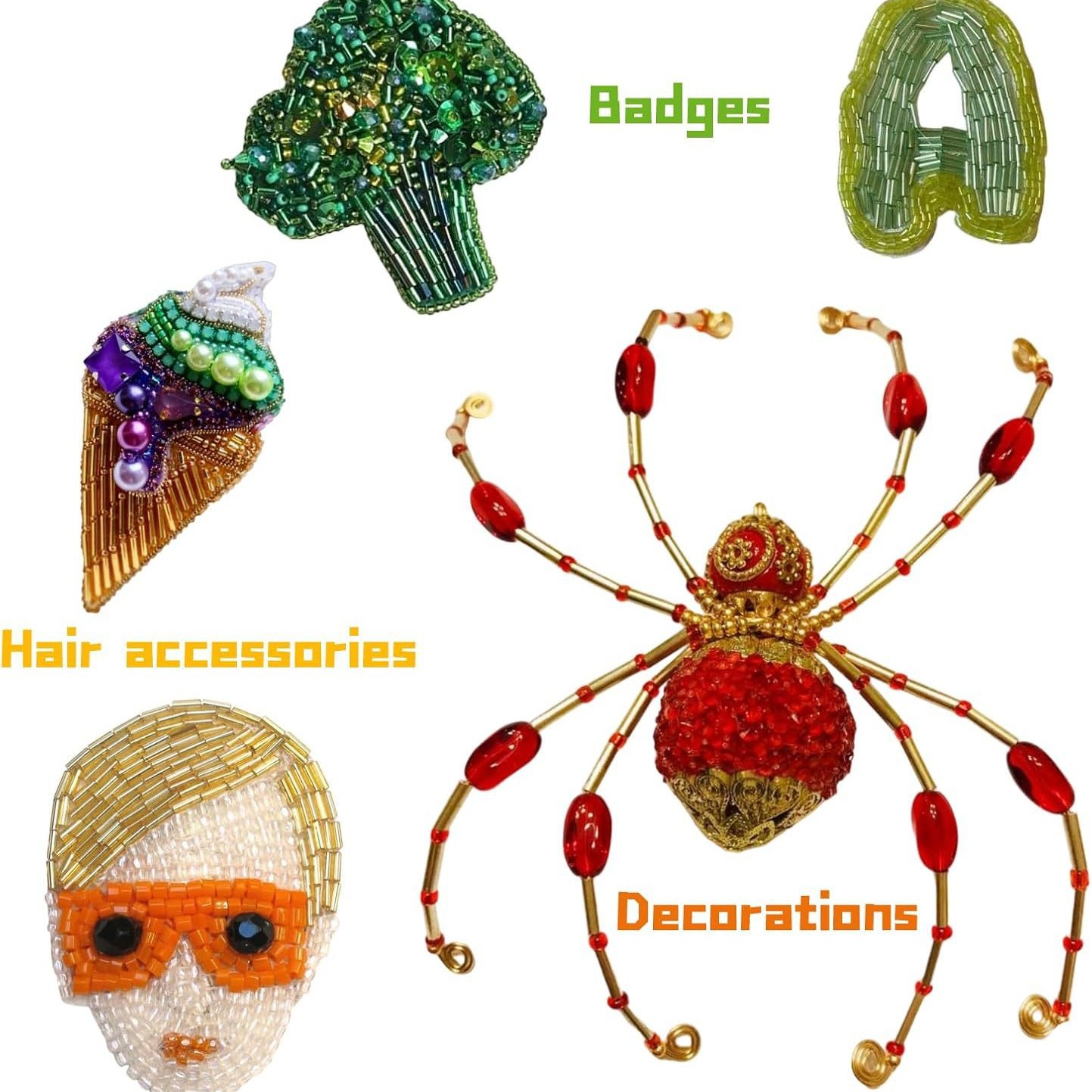 About 6720Pcs/Box 7mm 28 Color - đánh giá và giá Embroidery Glass Beads