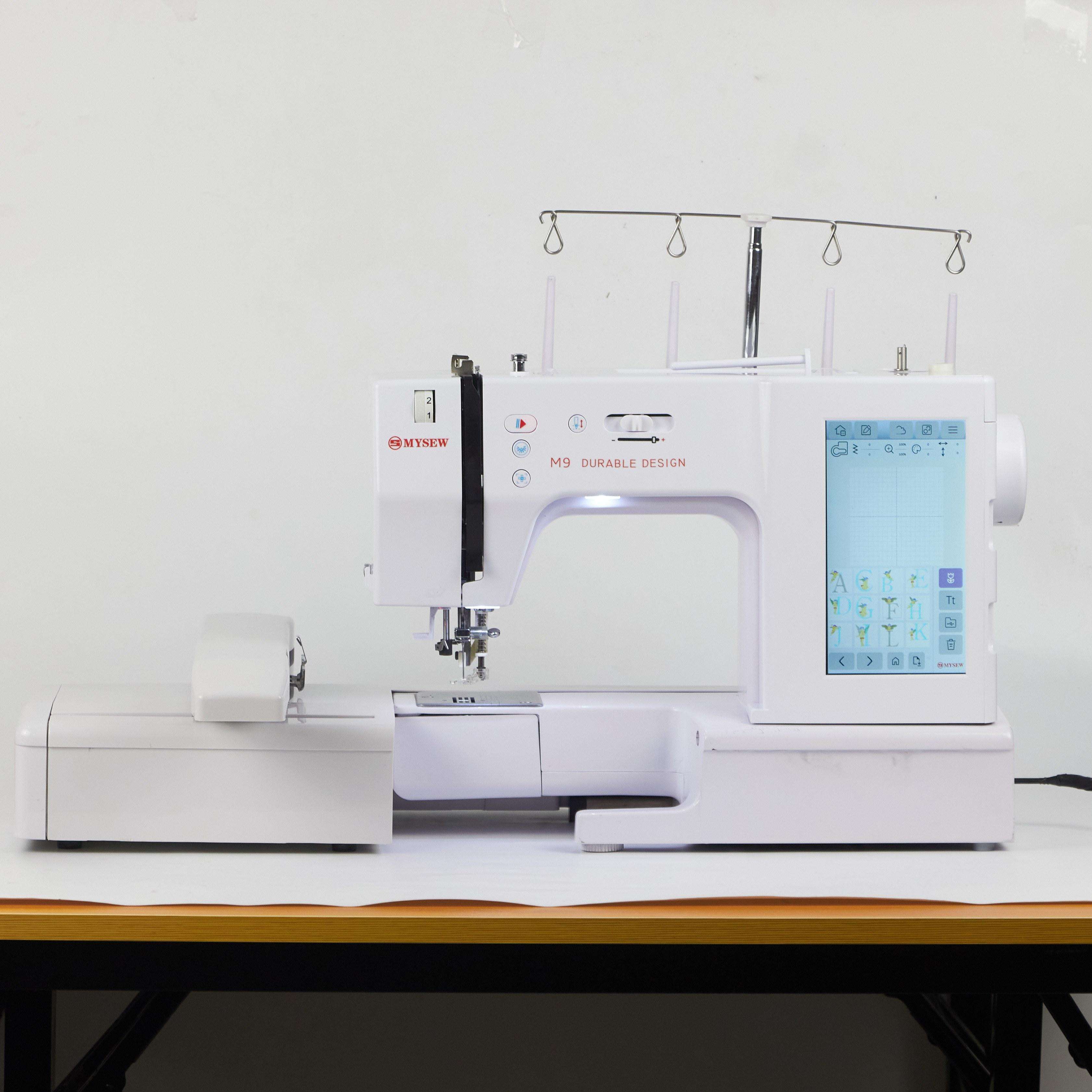 MYSEW M9 Customizable High-Spe - đánh giá và giá Embroidery Computer