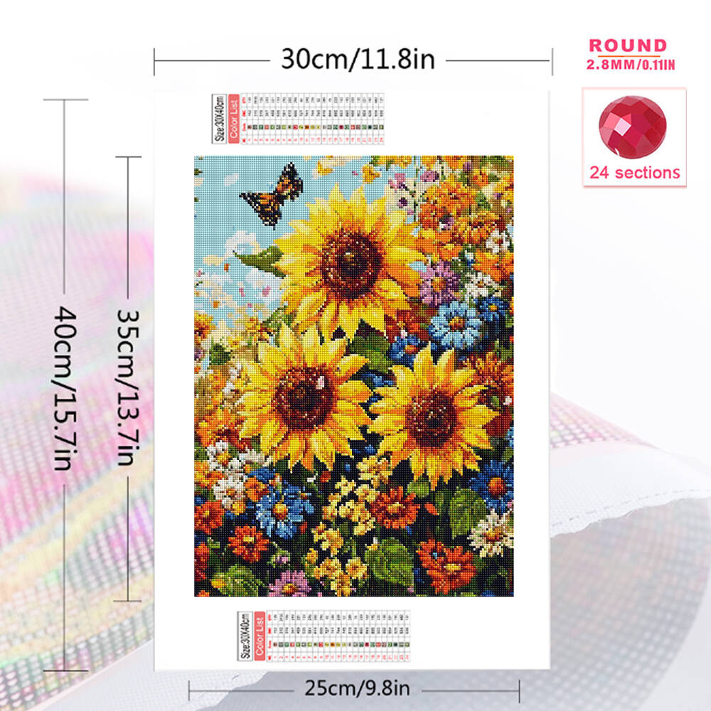 Evershine Full Square Round Di - đánh giá và giá Embroidery Daisy