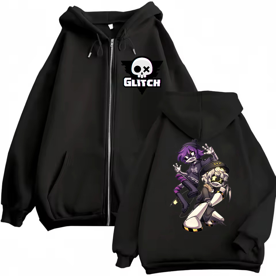 Anime Murder Drones Zipper Hoo - đánh giá và giá Embroidery Zip Up Hoodie