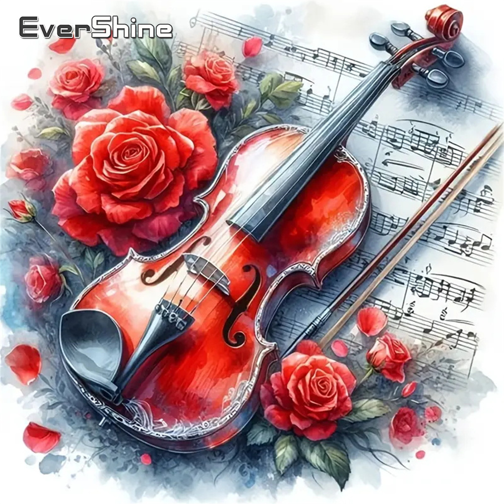 Evershine DIY Diamond Painting - đánh giá và giá Embroidery Rose Stitch