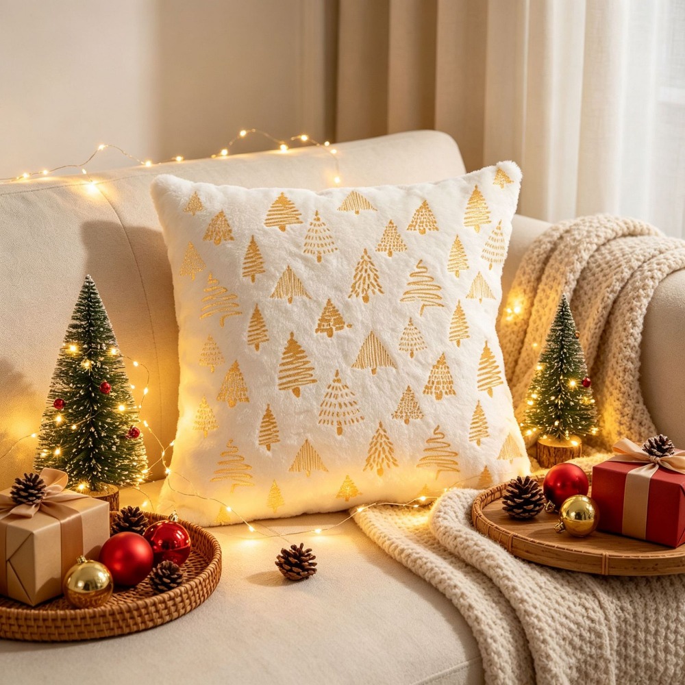 Nordic Golden Embroidery Chris - đánh giá và giá Embroidery Xmas Tree
