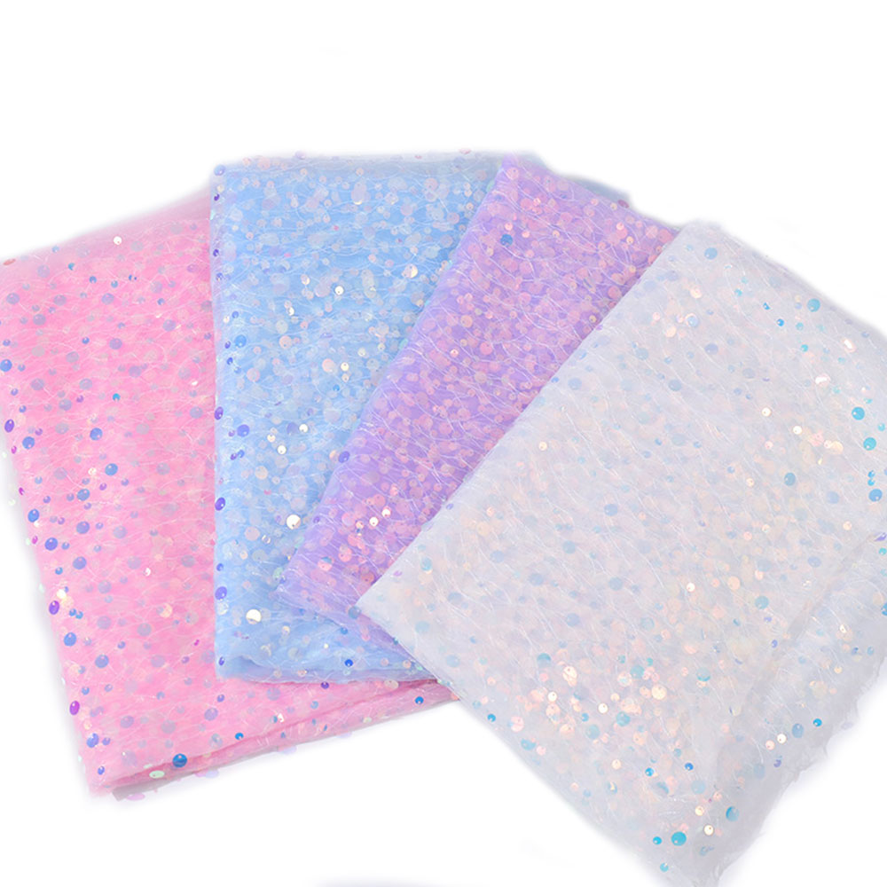 59 in Width Sparkle Sequin Tul - đánh giá và giá Embroidery Web