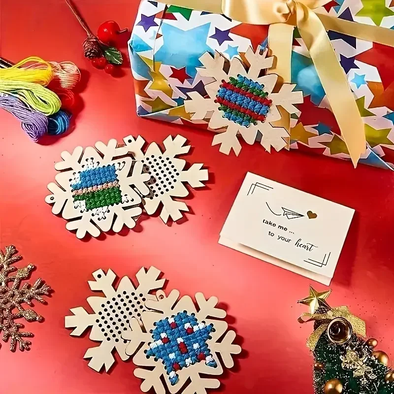 12Set Cross Stitch Hanging Pen - đánh giá và giá Embroidery Xmas Tree