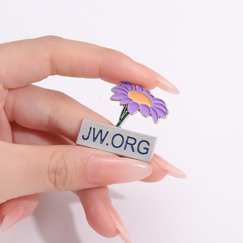 JW.ORG Jesus Flower Enamel Pin - đánh giá và giá Embroidery Jesus